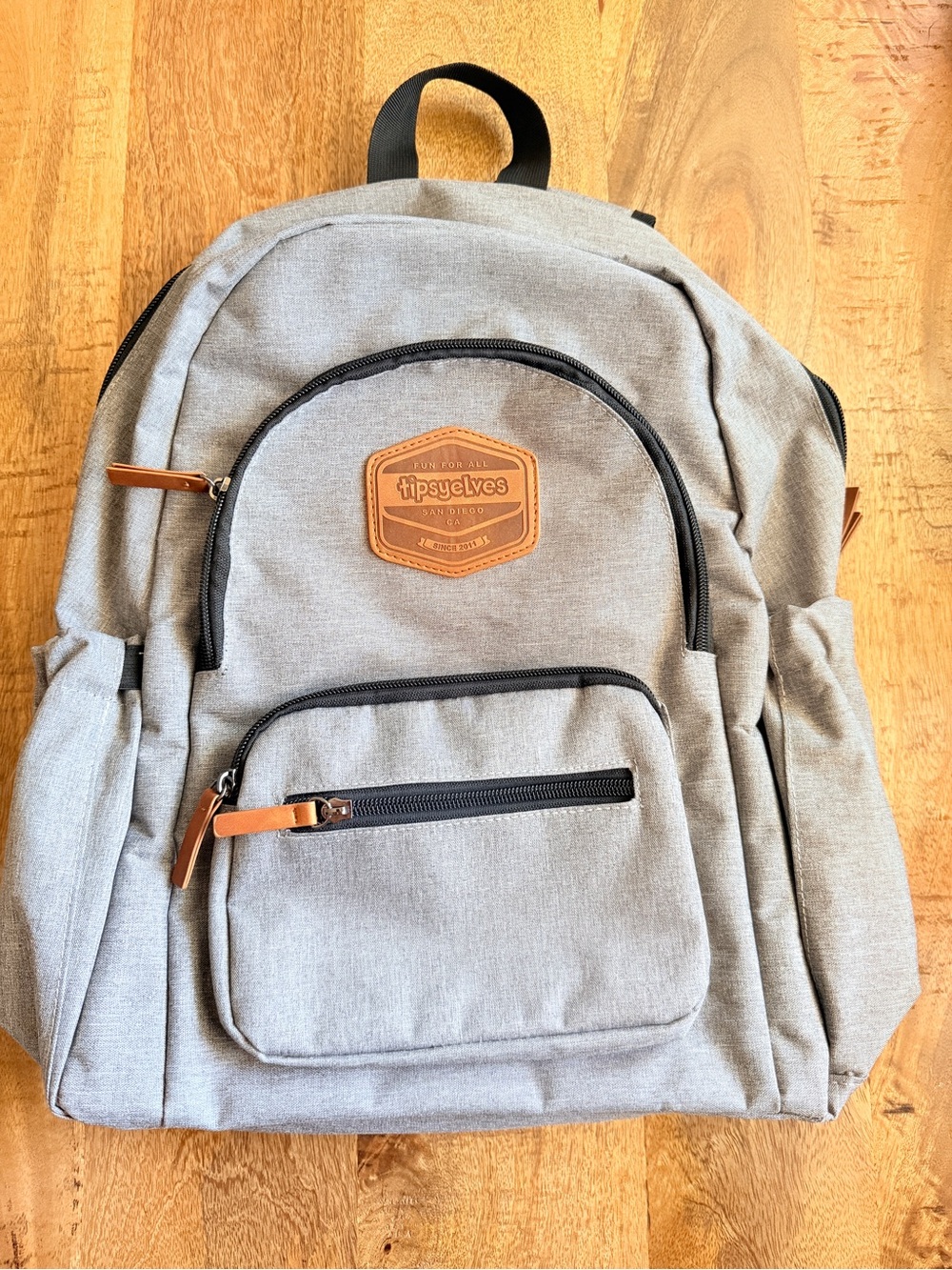 NEW Tipsy Elves Light Gray Backpack (Employee Exclusive)